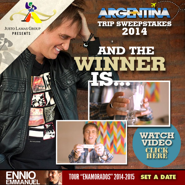 Argentina Trip Winner Announcement