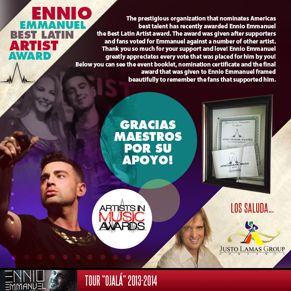 Ennio Latin Award
